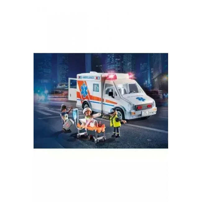 PLAYMOBIL CITY ACTION ΑΣΘΕΝΟΦΟΡΟ ΜΕ ΔΙΑΣΩΣΤΕΣ PLAYMOBIL CITY ACTION ΑΣΘΕΝΟΦΟΡΟ ΜΕ ΔΙΑΣΩΣΤΕΣ