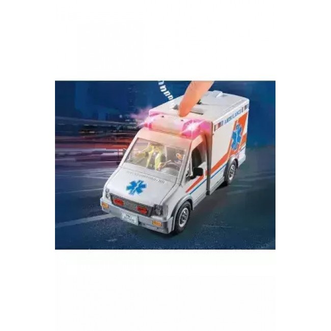 PLAYMOBIL CITY ACTION ΑΣΘΕΝΟΦΟΡΟ ΜΕ ΔΙΑΣΩΣΤΕΣ PLAYMOBIL CITY ACTION ΑΣΘΕΝΟΦΟΡΟ ΜΕ ΔΙΑΣΩΣΤΕΣ