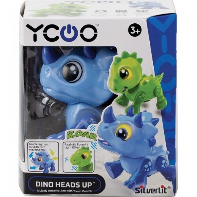 SILVERLIT YCOO DINO HEADS UP ΗΛΕΚΤΡΟΝΙΚΟ ΡΟΜΠΟΤ ΓΙΑ 3+ ΧΡΟΝΩΝ SILVERLIT YCOO DINO HEADS UP ΗΛΕΚΤΡΟΝΙΚΟ ΡΟΜΠΟΤ ΓΙΑ 3+ ΧΡΟΝΩΝ