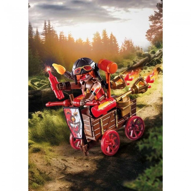 PLAYMOBIL NOVELMORE O KAHBOOM ΜΕ ΤΟ ΑΓΩΝΙΣΤΙΚΟ ΤΟΥ ΟΧΗΜΑ