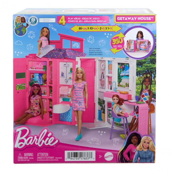 BARBIE ΝΕΟ ΣΠΙΤΑΚΙ - ΒΑΛΙΤΣΑΚΙ (HRJ76)