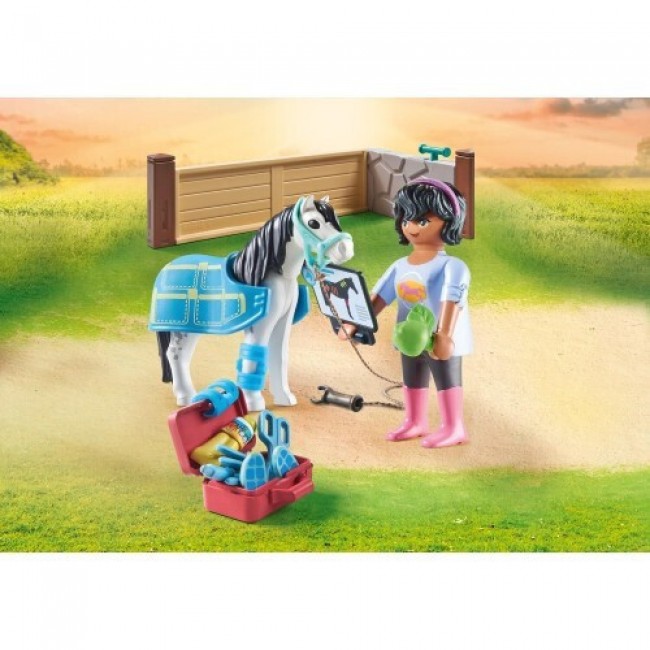 PLAYMOBIL HORSES OF WATERFALL ΙΠΠΙΑΤΡΟΣ ΚΑΙ ΑΛΛΟΓΟ
