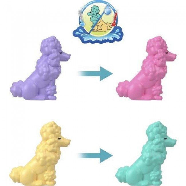 POLLY POCKET GROOMAND GLAM POODLE COMPACT POLLY POCKET GROOMAND GLAM POODLE COMPACT