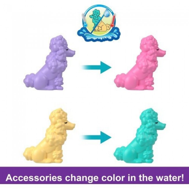 POLLY POCKET GROOMAND GLAM POODLE COMPACT POLLY POCKET GROOMAND GLAM POODLE COMPACT