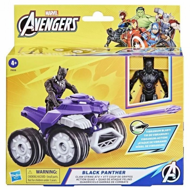 AVENGERS 4IN BLACK PANTHER CLAW STRIKE ATV AVENGERS 4IN BLACK PANTHER CLAW STRIKE ATV