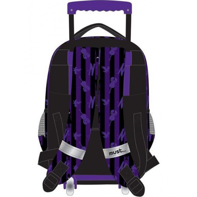 MUST ΤΣΑΝΤΑ TROLLEY ΔΗΜΟΤΙΚΟΥ 3 ΘΕΣΙΑ WEDNESDAY 34X20X44CM MUST ΤΣΑΝΤΑ TROLLEY ΔΗΜΟΤΙΚΟΥ 3 ΘΕΣΙΑ WEDNESDAY 34X20X44CM