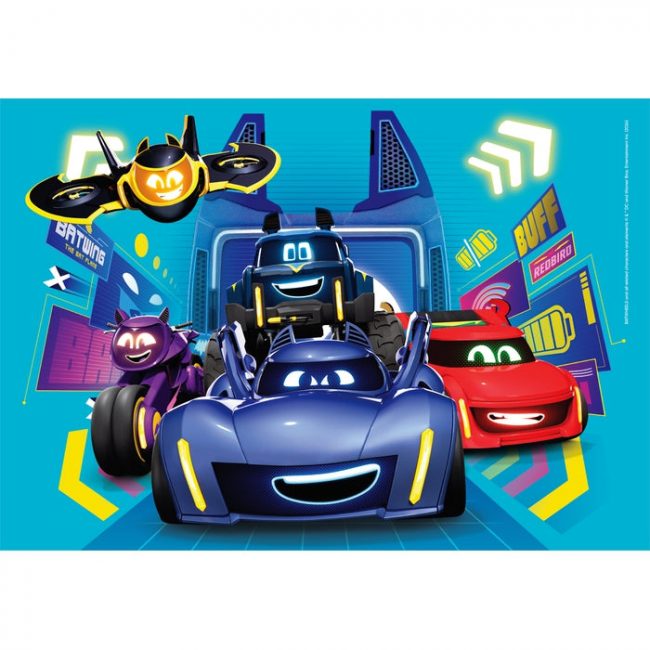 CLEMENTONI PUZZLE 2X60 SUPER COLOR BATWHEELS CLEMENTONI PUZZLE 2X60 SUPER COLOR BATWHEELS