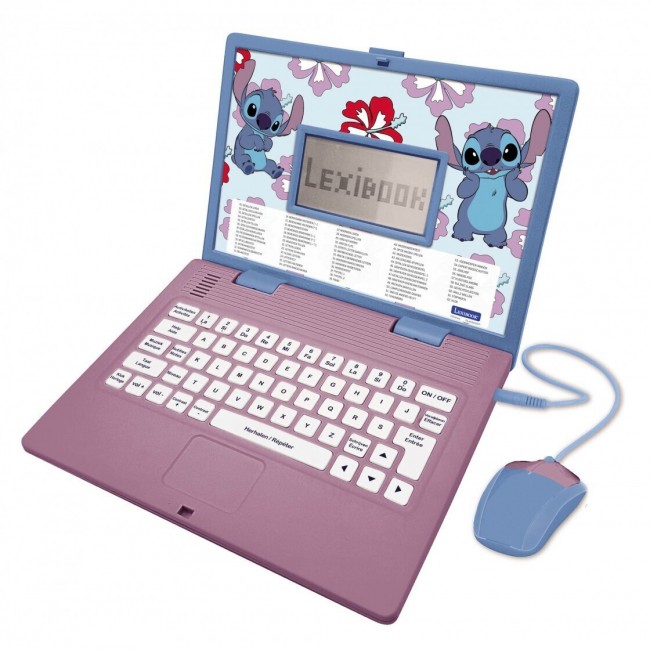 LEXIBOOK ΕΚΠΑΙΔΕΥΤΙΚΟ ΔΙΓΛΩΣΣΟ LAPTOP STITCH (JC598Di8) LEXIBOOK ΕΚΠΑΙΔΕΥΤΙΚΟ ΔΙΓΛΩΣΣΟ LAPTOP STITCH (JC598Di8)