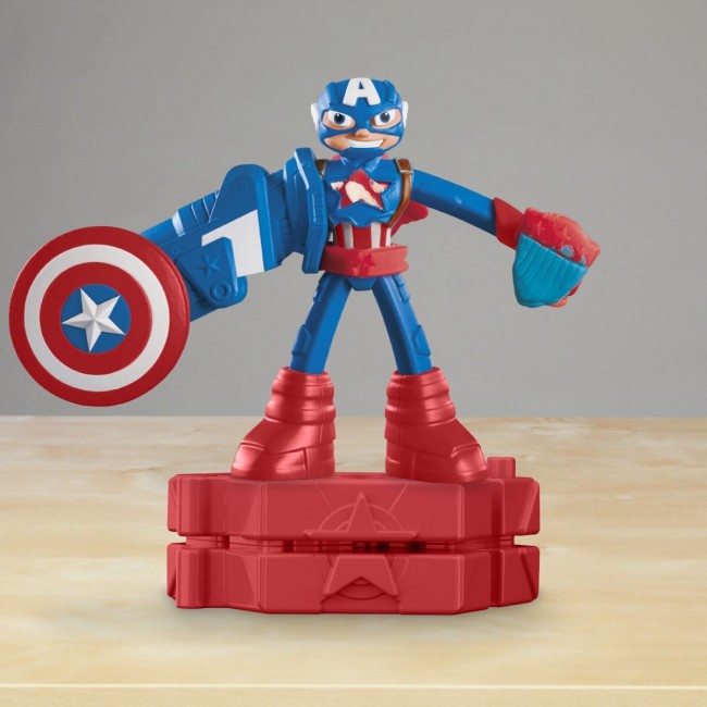 PLAY-DOH ΣΕΤ ΠΑΙΧΝΙΔΙΟΥ CAPTAIN AMERICA STAMPING SHIELD PLAY-DOH ΣΕΤ ΠΑΙΧΝΙΔΙΟΥ CAPTAIN AMERICA STAMPING SHIELD