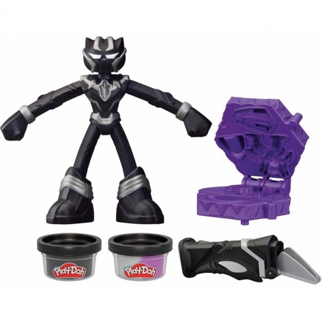 PLAY-DOH ΣΕΤ ΠΑΙΧΝΙΔΙΟΥ BLACK PANTHER CUTTING CLAWS PLAY-DOH ΣΕΤ ΠΑΙΧΝΙΔΙΟΥ BLACK PANTHER CUTTING CLAWS