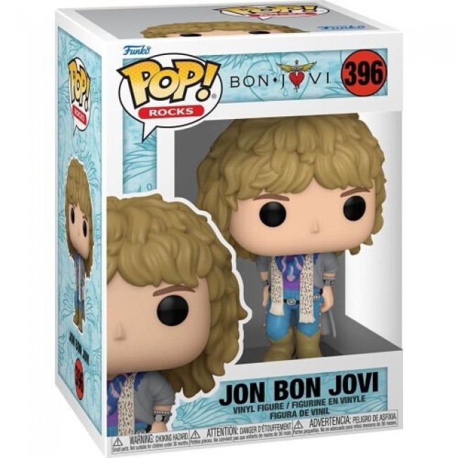 FUNKO POP ROCKS JOHN BON JOVI 1890S #396 FUNKO POP ROCKS JOHN BON JOVI 1890S #396