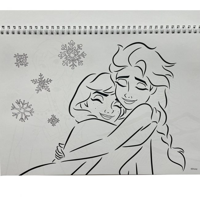 GIM ΜΠΛΟΚ ΖΩΓΡΑΦΙΚΗΣ 23X33 40Φ+STICKERS FROZEN GIM ΜΠΛΟΚ ΖΩΓΡΑΦΙΚΗΣ 23X33 40Φ+STICKERS FROZEN