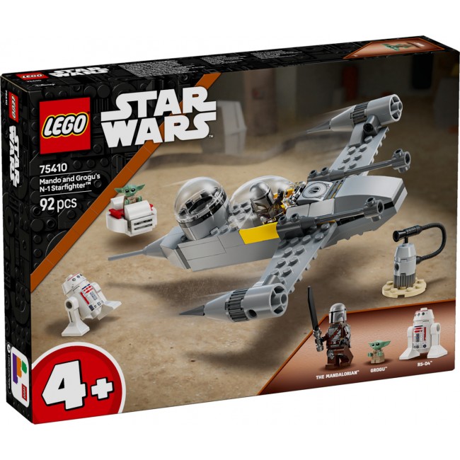 LEGO STAR WARS: MANDO AND GROGUS N-1 STARFIGHTER 75410