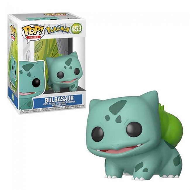 FUNKO POP! GAMES: POKEMON - BULBASAUR BULBIZARRE - BISASAM #453 VINYL FIGURE 077404 FUNKO POP! GAMES: POKEMON - BULBASAUR BULBIZARRE - BISASAM #453 VINYL FIGURE 077404