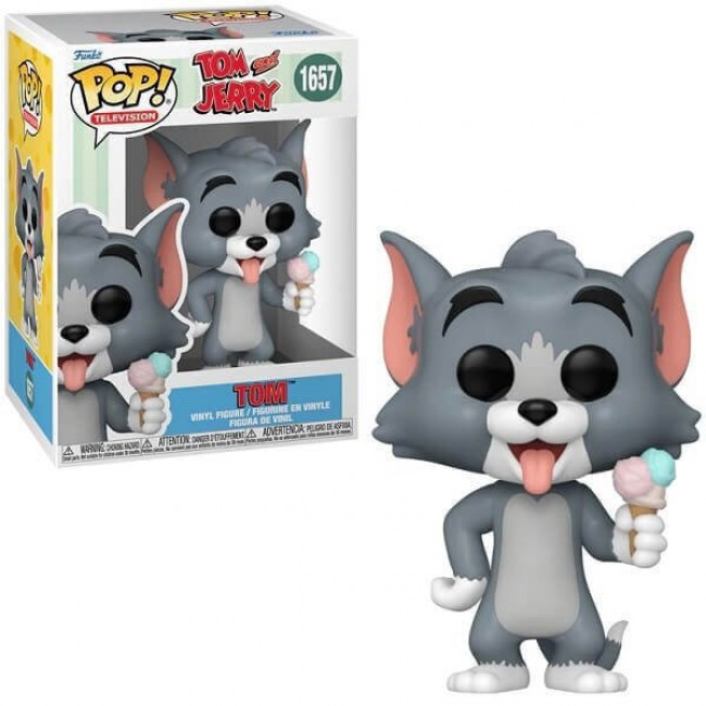 POP FUNKO! TELEVISION: TOM AND JERRY TOM FIGURE POP FUNKO! TELEVISION: TOM AND JERRY TOM FIGURE
