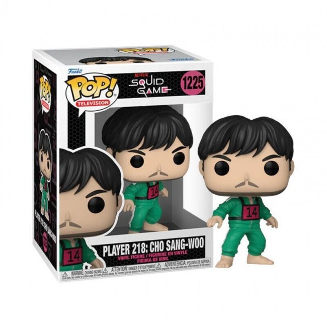POP FUNKO! TELEVISION: SQUID GAME PLAYER 218 CHO SANG WOO FIGURE POP FUNKO! TELEVISION: SQUID GAME PLAYER 218 CHO SANG WOO FIGURE