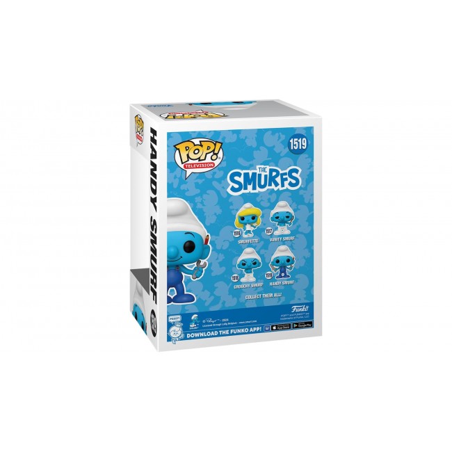 POP FUNKO! TELEVISION: SMURFS HANDY SMURF FIGURE POP FUNKO! TELEVISION: SMURFS HANDY SMURF FIGURE