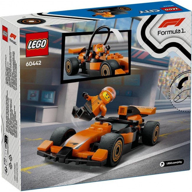 LEGO CITY ΟΔΗΓΟΣ F1 ΜΕ ΑΓΩΝΙΣΤΙΚΟ ΑΥΤΟΚΙΝΗΤΟ MCLAREN LEGO CITY ΟΔΗΓΟΣ F1 ΜΕ ΑΓΩΝΙΣΤΙΚΟ ΑΥΤΟΚΙΝΗΤΟ MCLAREN