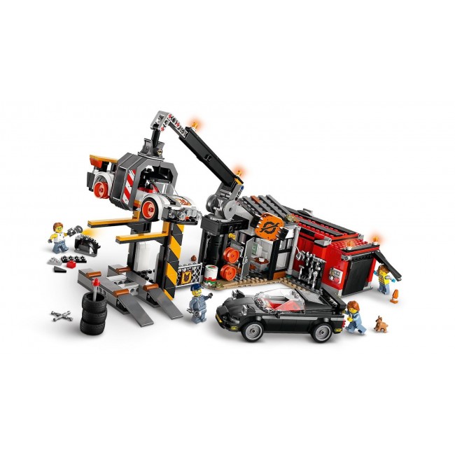 LEGO CITY SCRAPYARD WITH CARS LEGO CITY SCRAPYARD WITH CARS