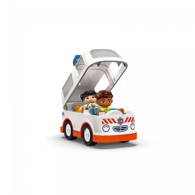 LEGO DUPLO ΑΣΘΕΝΟΦΟΡΟ ΚΑΙ ΟΔΗΓΟΣ LEGO DUPLO ΑΣΘΕΝΟΦΟΡΟ ΚΑΙ ΟΔΗΓΟΣ