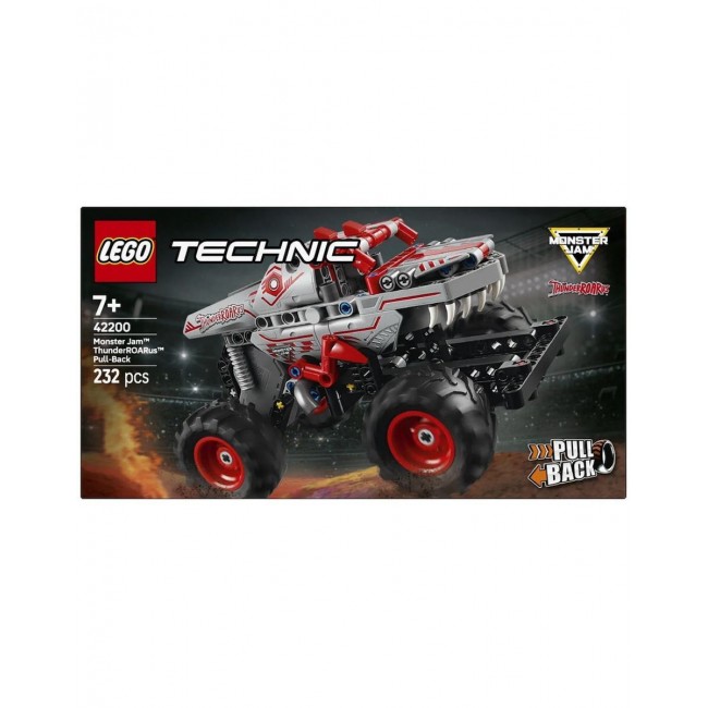 LEGO TECHNIC MONSTER JAM THUNDERROARUS PULL-BACK LEGO TECHNIC MONSTER JAM THUNDERROARUS PULL-BACK