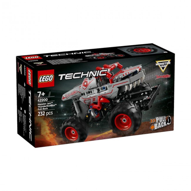 LEGO TECHNIC MONSTER JAM THUNDERROARUS PULL-BACK LEGO TECHNIC MONSTER JAM THUNDERROARUS PULL-BACK