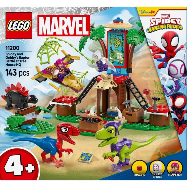 LEGO SPIDEY AND GOBBYS RAPTOR BATTLE AT TREE LEGO SPIDEY AND GOBBYS RAPTOR BATTLE AT TREE