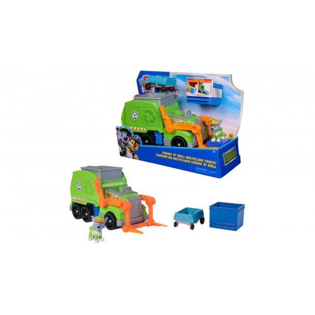 TRUCK CRUSH N ROLL ROCKY PAW Patrol TRUCK CRUSH N ROLL ROCKY PAW Patrol
