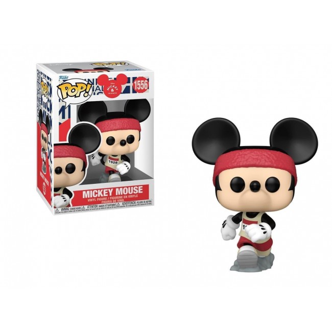 POP FUNKO! DISNEY: MICKEY AND FRIENDS MICKEY MOUSE RUNNER FIGURE POP FUNKO! DISNEY: MICKEY AND FRIENDS MICKEY MOUSE RUNNER FIGURE