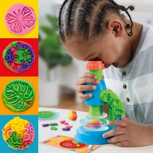 PLAY-DOH ΠΛΑΣΤΕΛΙΝΗ LIGHT AND LOOK MICROSCOPE PLAY-DOH ΠΛΑΣΤΕΛΙΝΗ LIGHT AND LOOK MICROSCOPE