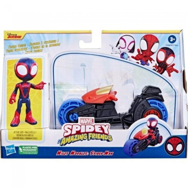 SPIDEY AND HIS AMAZING FRIENDS MILES MORALES ΜΕ ΜΟΤΟΣΥΚΛΕΤΑ SPIDEY AND HIS AMAZING FRIENDS MILES MORALES ΜΕ ΜΟΤΟΣΥΚΛΕΤΑ