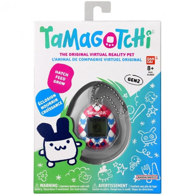 ΚΟΝΣΟΛΑ BANDAI TAMAGOTCHI ORIGINAL ARGYLE HEART ΚΟΝΣΟΛΑ BANDAI TAMAGOTCHI ORIGINAL ARGYLE HEART