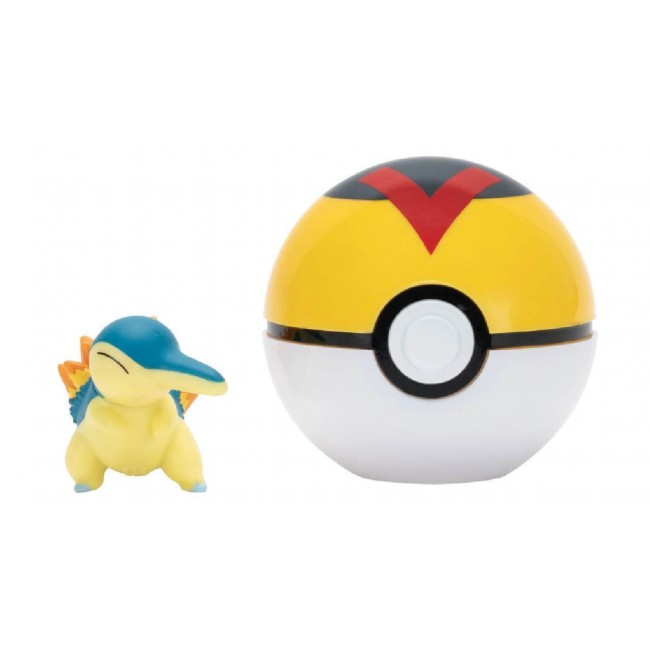 POKEMON POKE BALL CLIP N.GO ΜΕ ΦΙΓΟΥΡΑ W20 CYNDAQUIL AND LEVEL BALL POKEMON POKE BALL CLIP N.GO ΜΕ ΦΙΓΟΥΡΑ W20 CYNDAQUIL AND LEVEL BALL