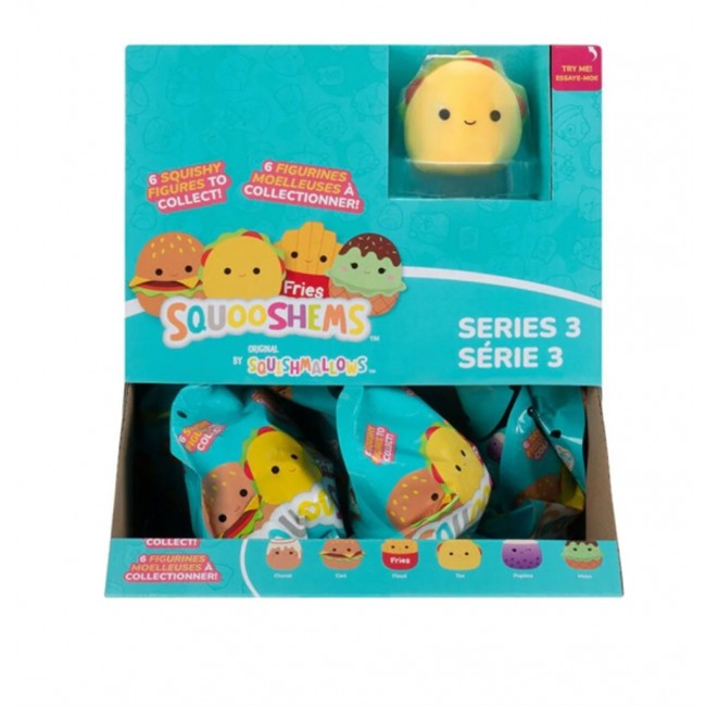 SQUISHMALLOWS - SQUOOSHEMS - BLIND ΣΑΚΟΥΛΑΚΙ ΜΕ ΖΟΥΛΗΧΤΗ ΦΙΓΟΥΡΑ ΕΚΠΛΗΞΗ 6 κ. - FOOD (JWSS0001) SQUISHMALLOWS - SQUOOSHEMS - BLIND ΣΑΚΟΥΛΑΚΙ ΜΕ ΖΟΥΛΗΧΤΗ ΦΙΓΟΥΡΑ ΕΚΠΛΗΞΗ 6 κ. - FOOD (JWSS0001)