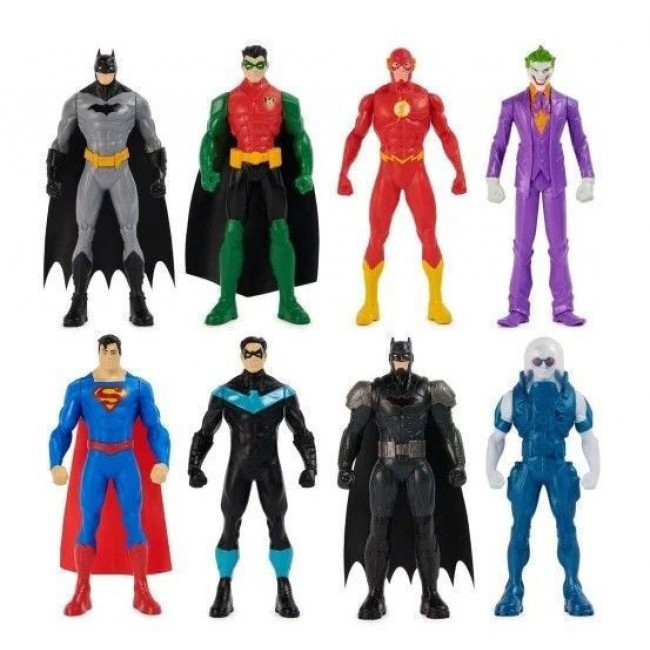 DC BATMAN: MULTIPACK 8 TEM ΦΙΓΟΥΡΕΣ 15 CM. (6068211) DC BATMAN: MULTIPACK 8 TEM ΦΙΓΟΥΡΕΣ 15 CM. (6068211)