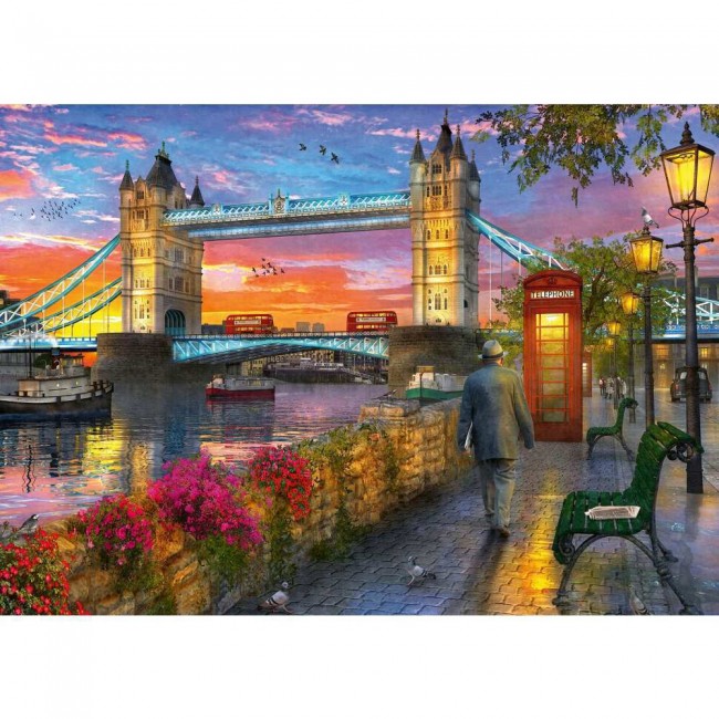 RAVENSBURGER PUZZLE 1000TEM. ΓΕΦΥΡΑ ΤΟΥ ΠΥΡΓΟΥ
