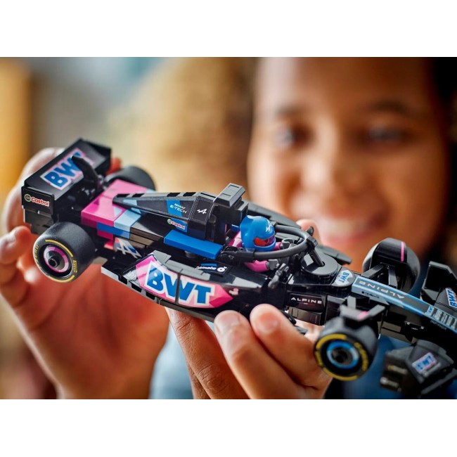 LEGO SPEED BWT ALPINE F1 TEAM A524 RACE CAR LEGO SPEED BWT ALPINE F1 TEAM A524 RACE CAR