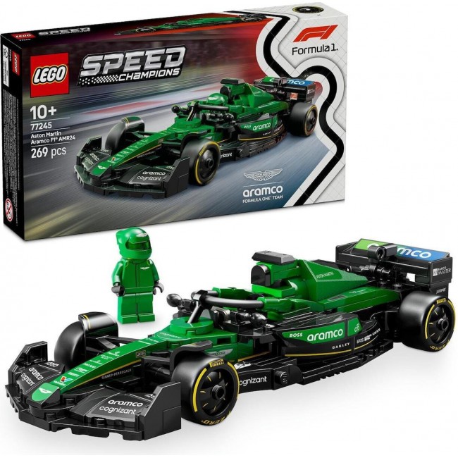 LEGO SPEED ASTON MARTIN ARAMCO F1 AMR24 RACE CAR LEGO SPEED ASTON MARTIN ARAMCO F1 AMR24 RACE CAR