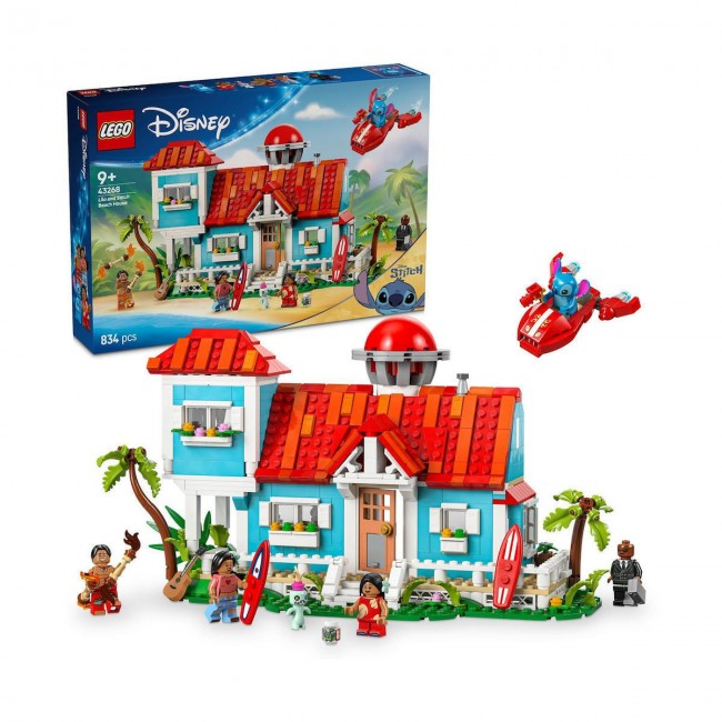 LEGO DISNEY - LILO AND STITCH BEACH HOUSE (43268) LEGO DISNEY - LILO AND STITCH BEACH HOUSE (43268)