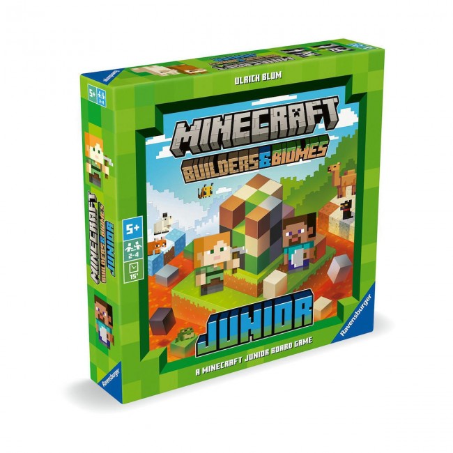 ΕΠΙΤΡΑΠΕΖΙΟ ΠΑΙΧΝΙΔΙ RAVENSBURGER: MINECRAFT - BUILDERS AND BIOMES JUNIOR 24750 ΕΠΙΤΡΑΠΕΖΙΟ ΠΑΙΧΝΙΔΙ RAVENSBURGER: MINECRAFT - BUILDERS AND BIOMES JUNIOR 24750