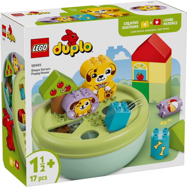 LEGO DUPLO MY FIRST ΤΑΞΙΝΟΜΗΣΗ ΣΧΗΜΑΤΩΝ: ΣΠΙΤΙ ΓΙΑ ΚΟΥΤΑΒΑΚΙΑ (10441) LEGO DUPLO MY FIRST ΤΑΞΙΝΟΜΗΣΗ ΣΧΗΜΑΤΩΝ: ΣΠΙΤΙ ΓΙΑ ΚΟΥΤΑΒΑΚΙΑ (10441)