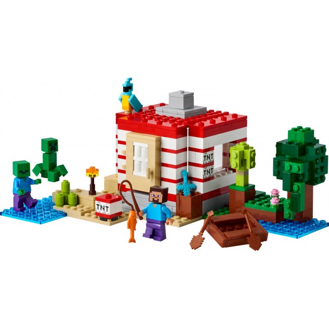 LEGO MINECRAFT ΤΟ ΣΠΙΤΙ-ΔΥΝΑΜΙΤΗΣ ΣΤΗ ΖΟΥΓΚΛΑ (21275) LEGO MINECRAFT ΤΟ ΣΠΙΤΙ-ΔΥΝΑΜΙΤΗΣ ΣΤΗ ΖΟΥΓΚΛΑ (21275)