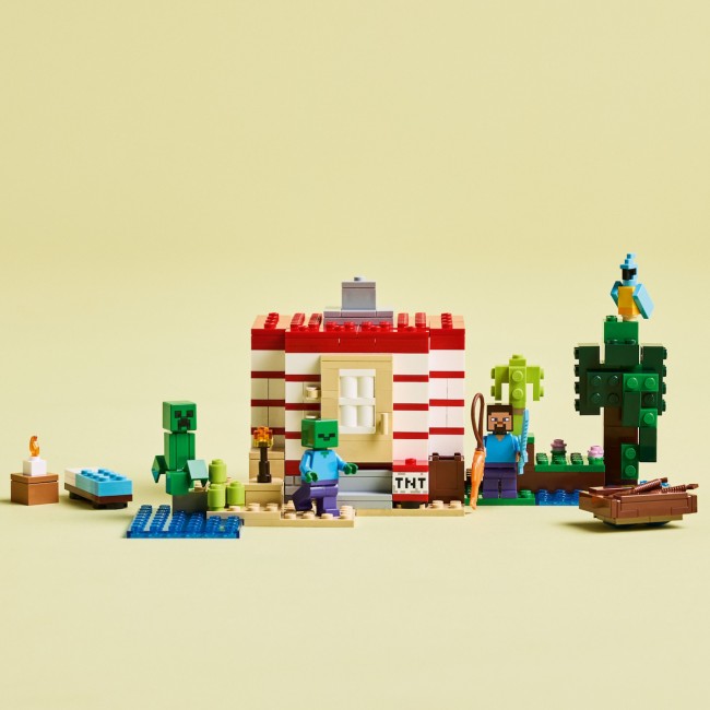 LEGO MINECRAFT ΤΟ ΣΠΙΤΙ-ΔΥΝΑΜΙΤΗΣ ΣΤΗ ΖΟΥΓΚΛΑ (21275) LEGO MINECRAFT ΤΟ ΣΠΙΤΙ-ΔΥΝΑΜΙΤΗΣ ΣΤΗ ΖΟΥΓΚΛΑ (21275)