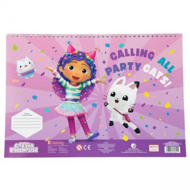 ΜΠΛΟΚ ΖΩΓΡΑΦΙΚΗΣ GABBYS DOLLHOUSE 23X33 40ΦΥΛ ΑΥΤΟΚΟΛΛΗΤΑ-ΣΤΕΝΣΙΛ 2 ΣΧΕΔΙΑ ΜΠΛΟΚ ΖΩΓΡΑΦΙΚΗΣ GABBYS DOLLHOUSE 23X33 40ΦΥΛ ΑΥΤΟΚΟΛΛΗΤΑ-ΣΤΕΝΣΙΛ 2 ΣΧΕΔΙΑ