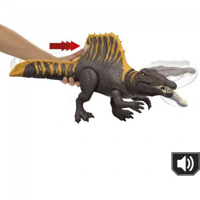 JURASSIC WORLD REBIRTH - ΣΠΙΝΟΣΑΥΡΟΣ ΜΕ ΔΙΠΛΗ ΛΕΙΤΟΥΡΓΙΑ ΕΠΙΘΕΣΗΣ ΚΑΙ ΗΧΟΥΣ (JGB56) JURASSIC WORLD REBIRTH - ΣΠΙΝΟΣΑΥΡΟΣ ΜΕ ΔΙΠΛΗ ΛΕΙΤΟΥΡΓΙΑ ΕΠΙΘΕΣΗΣ ΚΑΙ ΗΧΟΥΣ (JGB56)
