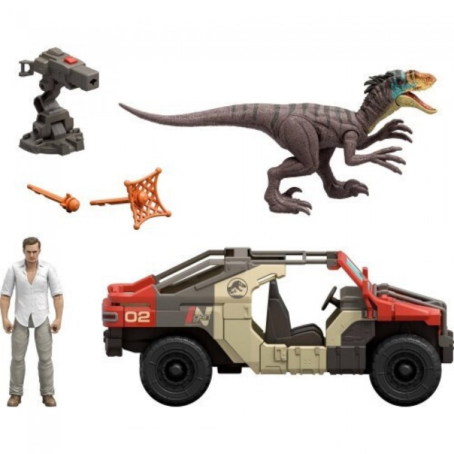 JURASSIC WORLD ΔΕΙΝΟΣΑΥΡΟΣ ΜΕ ΟΧΗΜΑ ΚΑΙ ΦΙΓΟΥΡΑ JURASSIC WORLD ΔΕΙΝΟΣΑΥΡΟΣ ΜΕ ΟΧΗΜΑ ΚΑΙ ΦΙΓΟΥΡΑ
