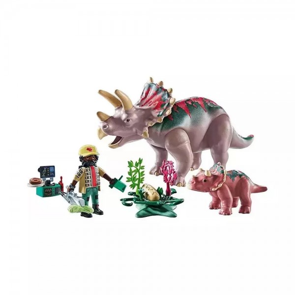 PLAYMOBIL DINOS ΤΡΙΚΕΡΑΤΟΠΕΣ ΚΑΙ ΕΞΕΡΕΥΝΗΤΗΣ (71821) PLAYMOBIL DINOS ΤΡΙΚΕΡΑΤΟΠΕΣ ΚΑΙ ΕΞΕΡΕΥΝΗΤΗΣ (71821)
