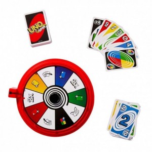 ΕΠΙΤPAΠΕΖΙΟ ΠΑΙΧΝΙΔΙ UNO SPIN (JGR00) ΕΠΙΤPAΠΕΖΙΟ ΠΑΙΧΝΙΔΙ UNO SPIN (JGR00)