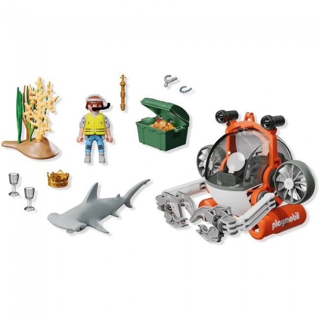 PLAYMOBIL ΥΠΟΒΡΥΧΙΟ ΚΥΝΗΓΙ ΘΗΣΑΥΡΟΥ PLAYMOBIL ΥΠΟΒΡΥΧΙΟ ΚΥΝΗΓΙ ΘΗΣΑΥΡΟΥ