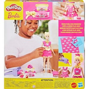 PLAY DOH BARBIE SET WINGS AND BOWS WITH DOLL INCLUDED